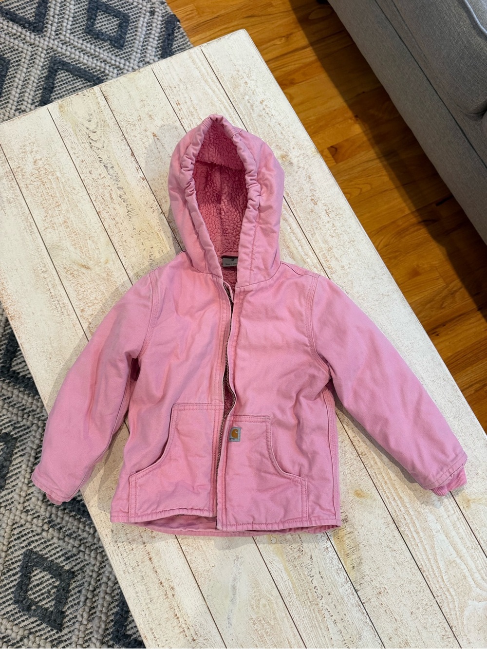 Carhartt Kids Pink Hooded Jacket